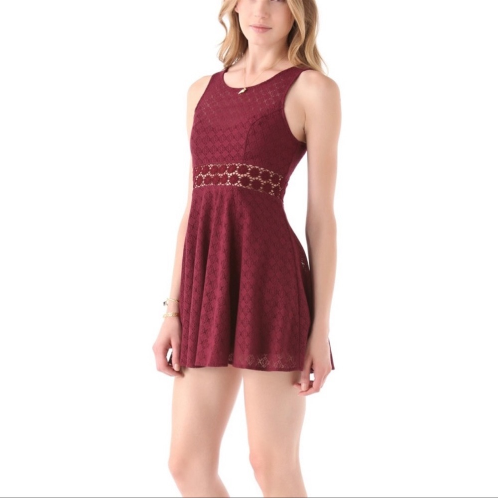 free people daisy waist dress